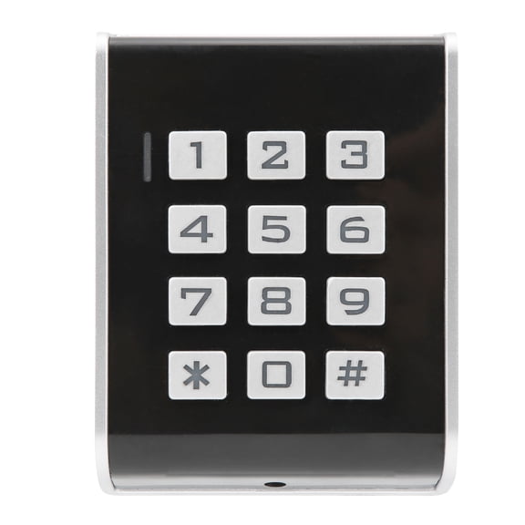 NFTIGB Door Keypad 125KHz RFID Password Door Entry Card Reader Wiegand26 Access Controller Smart Security Access System With Backlight For Home Office And Commercial Use