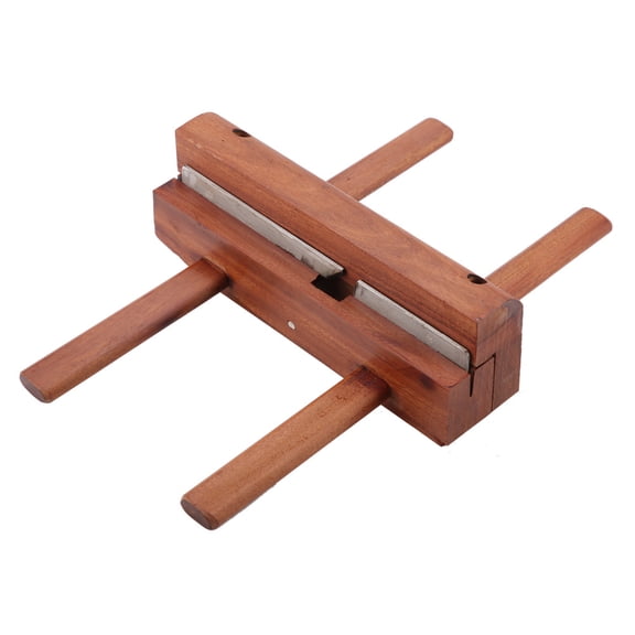 NFTIGB Double Handle Woodwork Rosewood Hand Plane Grooving Carpenter Furniture DIY Wood Plane Kit[cite: 1]