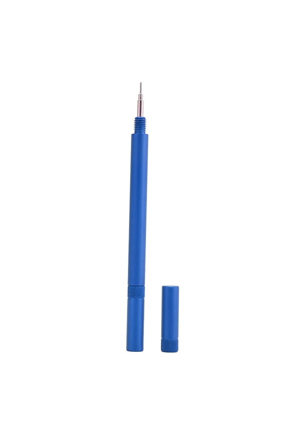 Double Head Watch Spring Bar Tool Cylindrical Stainless Steel Watch Band Strap Pin Removal Tool Kit For Precise Watch Repair And Maintenance, Blue (5.1 inches / 13.0 cm)
