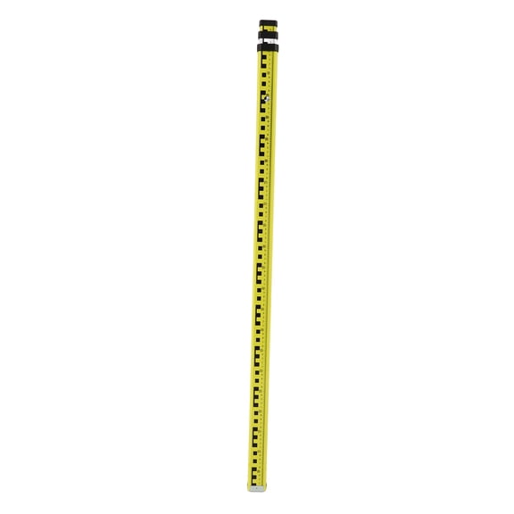 NFTIGB Double Side Telescopic Ruler with Dual Scales Aluminum Alloy Retractable Measuring Ruler 9.84 ft / 3m Industrial Telescopic Ruler for Woodworking DIY Construction and Home Improvement