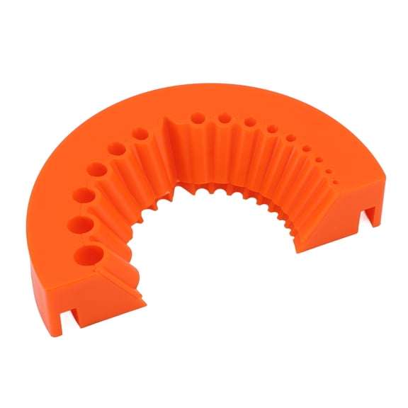 NFTIGB Drill Bit Sharpener Multipurpose Grinding Attachment for High Speed Steel Carbide Twist Tools Orange