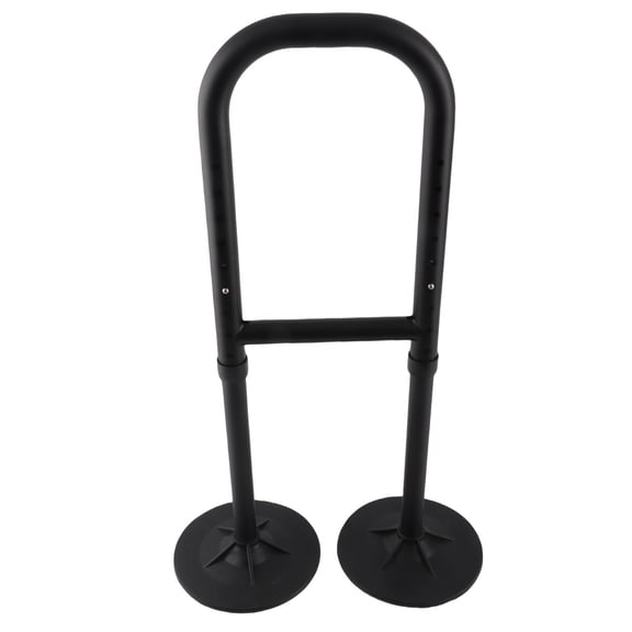 NFTIGB Dual Base Standing Up Assistance Mobility Tool Standing Aid Device 8 Adjustable Height Help Get Up From Floor, Aluminum Alloy, 10-28 inches / 25-70 cm
