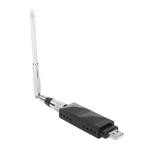 NFTIGB Dual Channel AIS Receiver USB Output with Antenna, Stainless Steel Foldable Portable Marine Radio Accessory for Boat Navigational System, 12.0 inches / 30.4 cm