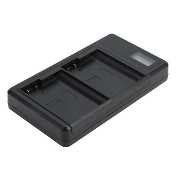 NFTIGB EN-EL15 Battery Charger, Professional USB Dual LCD Camera Charging Dock Compatible with Nikon DSLR, Dual Slot Rapid Station (12.00x9.00x2.00 Inches / 30.48x22.86x5.08 cm)