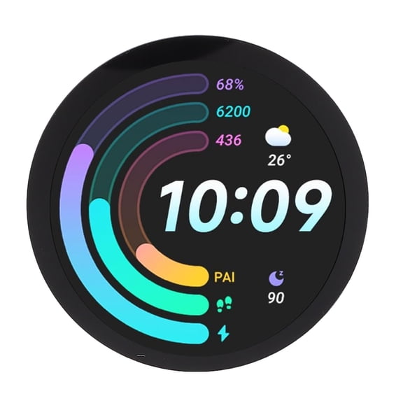 NFTIGB ESP32-S3 Round Display Development Board 1.85in Capacitive Touch LCD Type-C Wireless WiFi BLE 5 360x360 Resolution Dual Core Processor with Speaker
