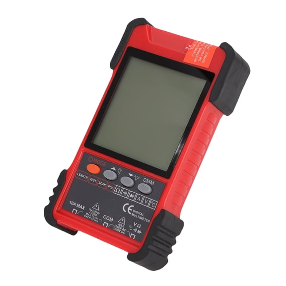NFTIGB ET618 Handheld Portable Network Cable Tester LCD Display Analogs Digital Search POE Test Cable Pairing Sensitivity Adjustable Tracker Multifunctional Cable Tester 5.51 inches / 14 cm