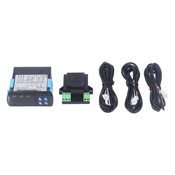 NFTIGB EW-183D Electromechanical Temperature Controller Kit, 3 Way Output Heating Relay Thermostat for Printer Photo Machine, AC220V