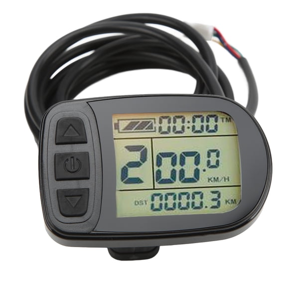 NFTIGB Electric Bicycle Display Meter 72V Bike LCD5 Panel with SM Connector for E-Bike Conversion (11 inches / 27.9 cm, 5.1 oz / 145 g)[cite: 1]