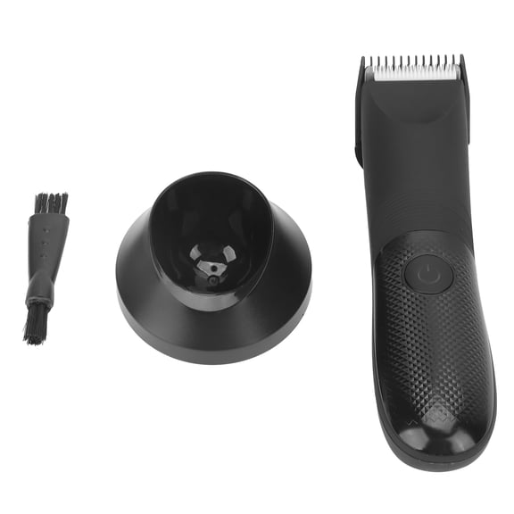 NFTIGB Electric Body Hair Shaver Multi Functional With Base, Cordless Body Grooming Clipper For Men, Waterproof Back And Groin Trimmer, Battery Powered Hair Removal Tool For Chest