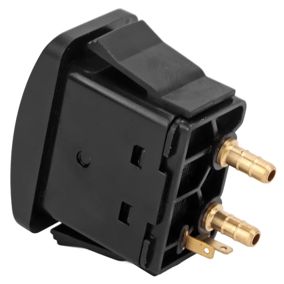NFTIGB Electric Cab Seat Air Lift Valve Switch Paddle Type Push to Snap Tab ON-OFF-ON Compressor Accessory (6.00 inches / 15.2 cm)