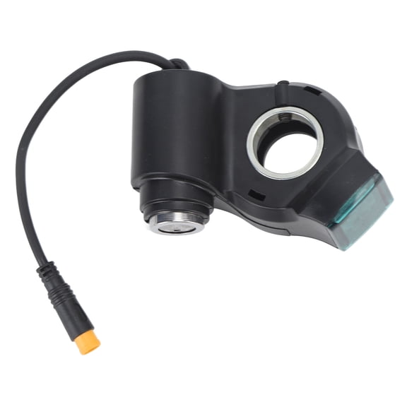 NFTIGB Electric Scooter Handlebar Switch Lock 10 Inch (25.4 cm) ABS 3-Pin Waterproof Digital Battery Power Display Switch with Keys