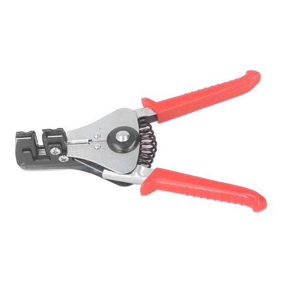NFTIGB Electrical Wire Stripper Multifunctional Twisting Cable Stripping Pliers Automatic Stripping Tool Red Handle