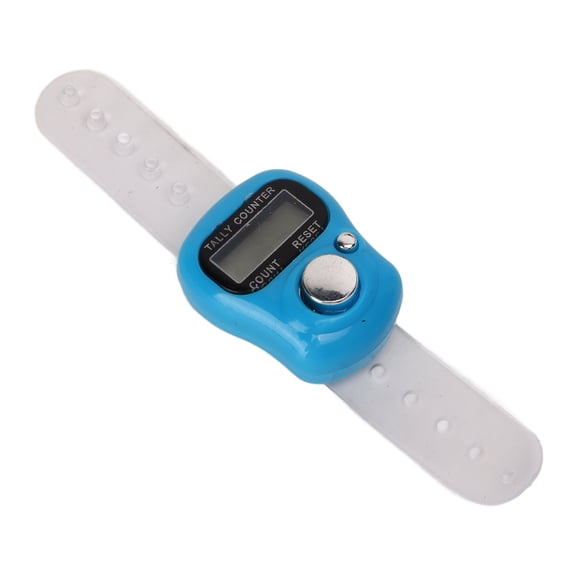 NFTIGB Electronic Finger Counter LED Digital Display Hand Tally Track Field Lap Counters High Precision Mini Finger Counter For Sports Competitions Training Event Assorted Colors