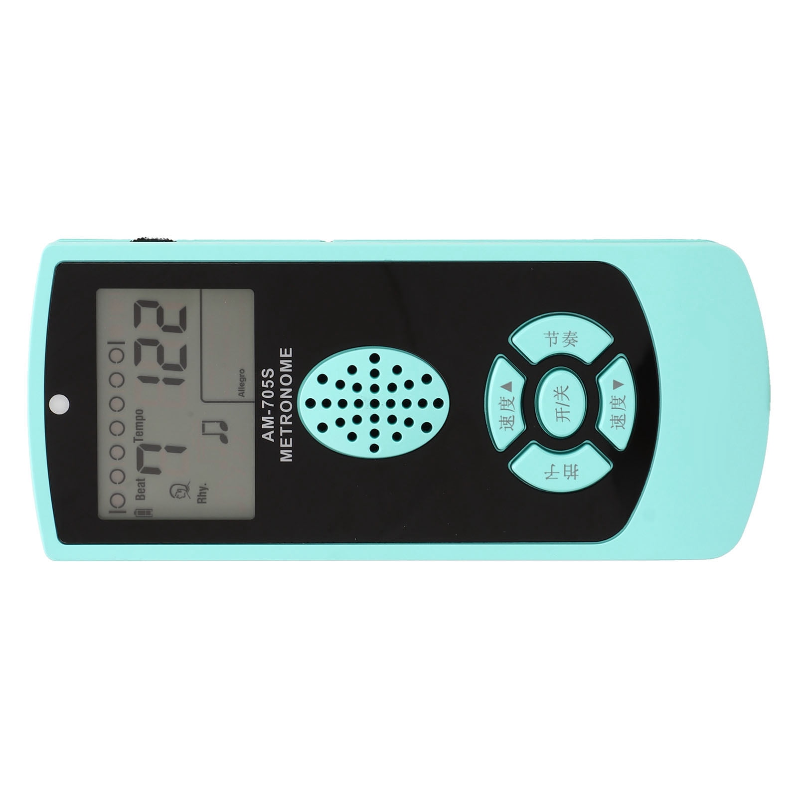 NFTIGB Electronic Metronome Rechargeable High Accuracy Digital Tempo Beat Maker for Acoustic Guitar Violin Piano Portable Music Accessory Macaron Green