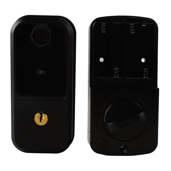 NFTIGB Electronic Smart Door Lock Keyless Entry Deadbolt with Fingerprint Recognition Multiple Authentication Options Reliable for Home Security and Easy Installation