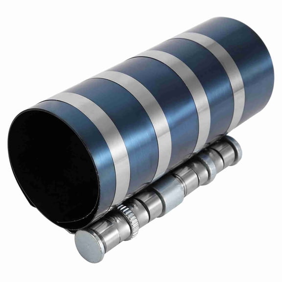 NFTIGB Engine Piston Ring Compressor Tool Installer 6 Inch 60-150mm Ratcheting Type Band Installer Tool Set with Wrench for Auto Mechanic Vehicle Repair