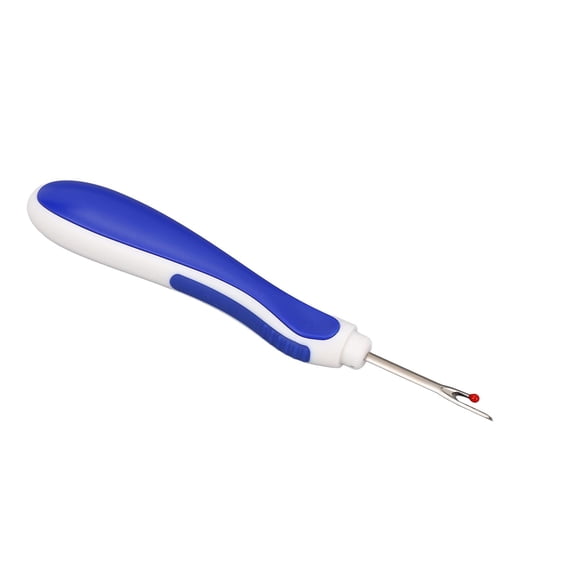 NFTIGB Ergonomic Seam Ripper Blue Silicone Handle Stitch Remover Thread Unpicker Tool For Sewing Quilting And Crafting Lightweight Essential Accessory 7.48 Inches