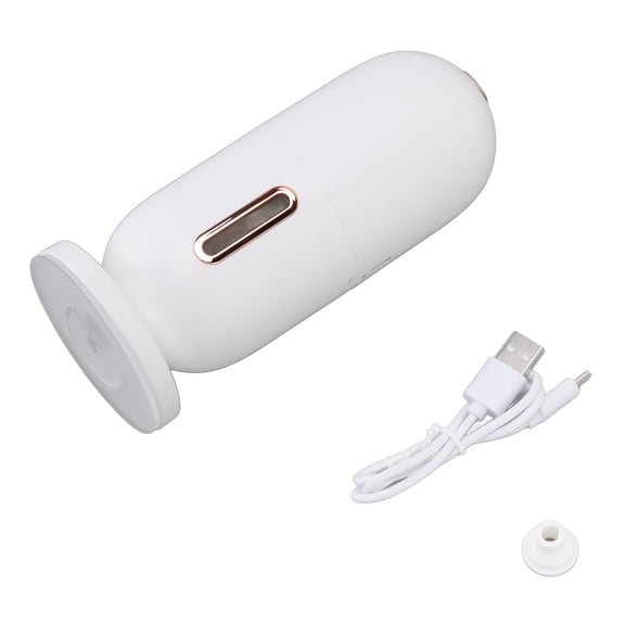 NFTIGB Essential Oil Diffuser 3 Modes 1200mAh Battery Ultra Quiet Portable Aromatherapy Diffuser for Home Office, White (6.38 x 2.76 inches / 162 x 70 mm)