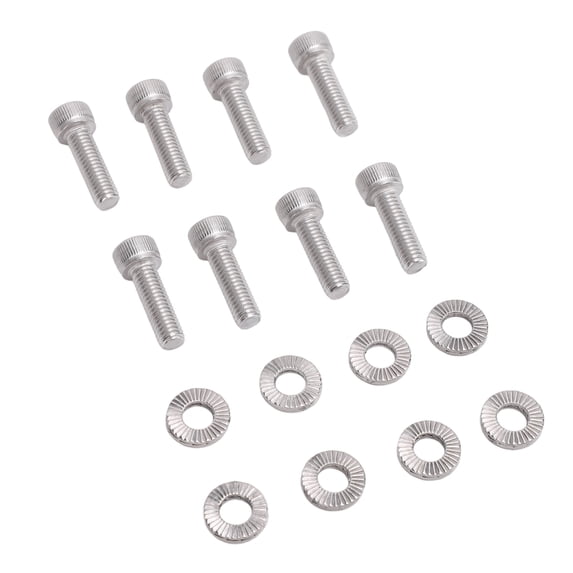NFTIGB Exhaust Manifold Screw Set 205062044 Stainless Steel Y Pipe Bolts Hardware Replacement Kit for Ski-Doo MXZ 600 800, High Temperature Resistance, Easy Installation, Rustproof Fasteners
