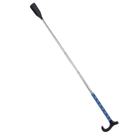 NFTIGB Extendable Long Handle Shoe Horn Stainless Steel Portable Shoehorn Wearing Helper for Seniors and Pregnant Women Adjustable 13.78 to 34.25 Inches