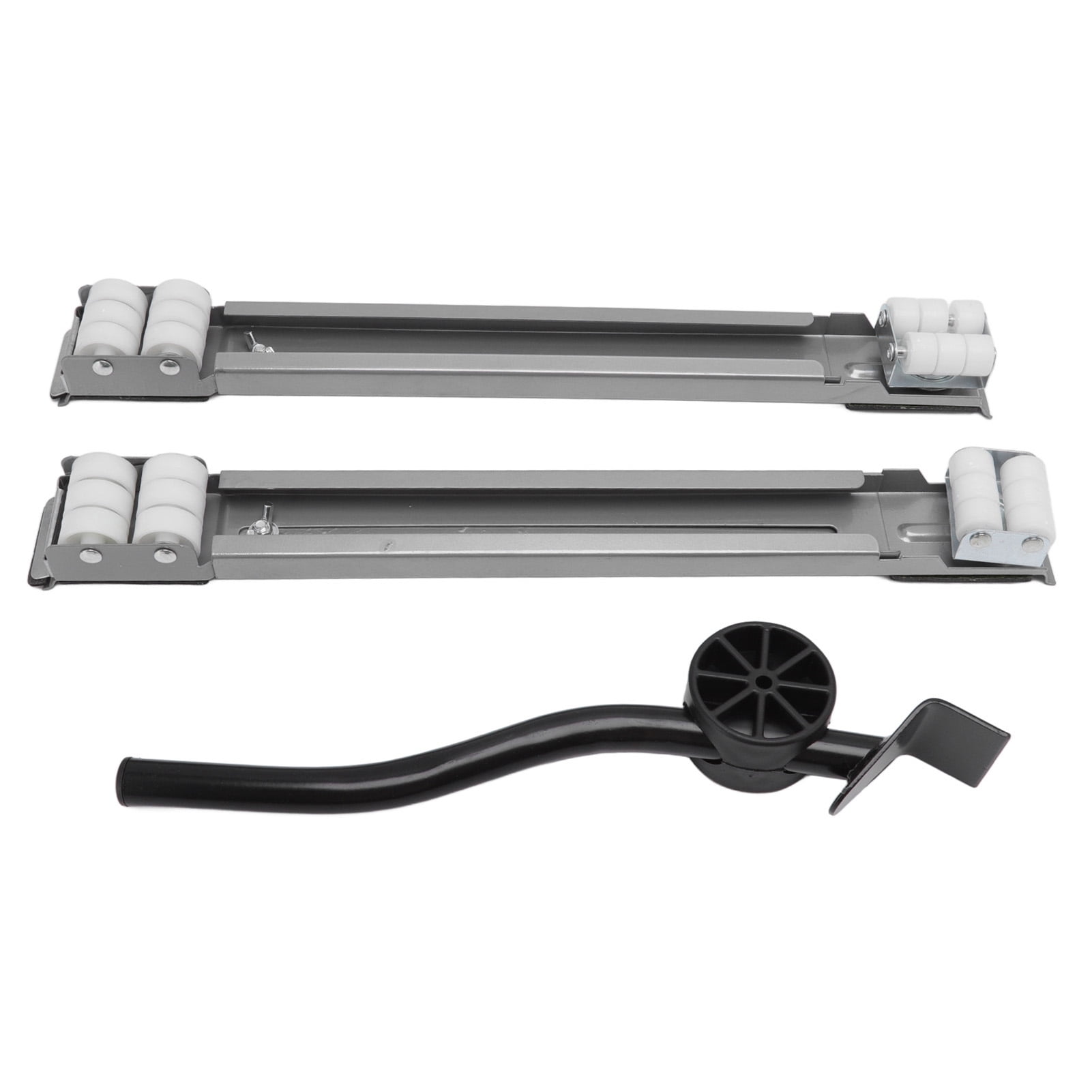 NFTIGB Extensible Appliance Roller 661 LBS Load Bearing Universal Wheel Base for Washing Machines Refrigerators Dryers Dishwashers Heavy Objects Silver (17.7-27.6 in / 45-70 cm)
