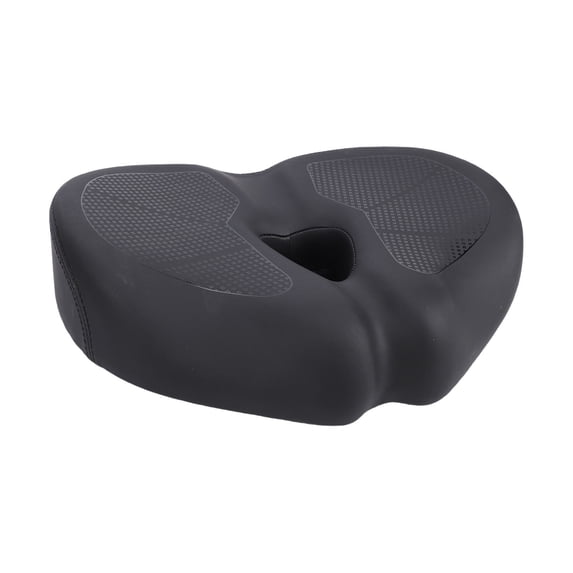 NFTIGB Extra Wide Bike Seat Cushion Enlarged Thickened Waterproof Bicycle Saddle Foldable Comfortable Design for Mountain Road Cycling Black Replacement Parts Men Women Outdoor Riding Gear