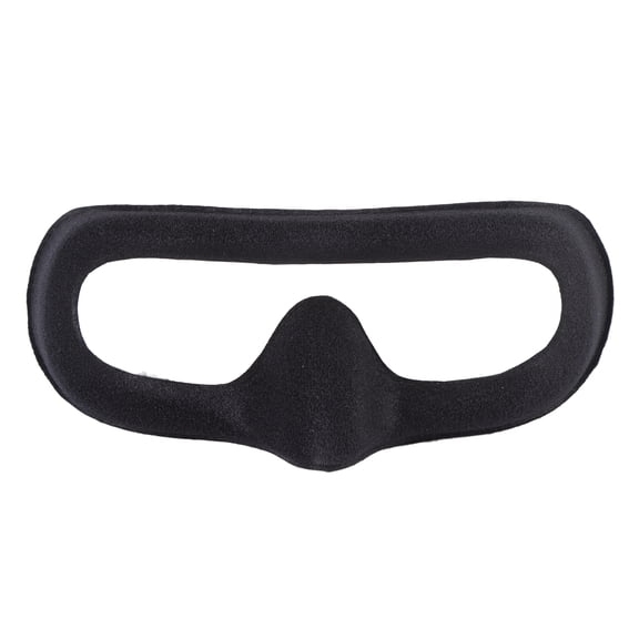 NFTIGB Eye Pad Enhanced Comfort Soft Anti Slip Secure Fit Face Cushion Cover Foam Padding Replacement Accessory for Avata2 Goggles 3 FPV Drone Flight Headset Black 9.05 inches / 23 cm