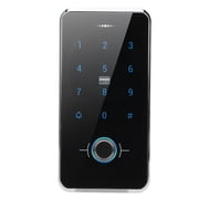 NFTIGB F20 Semiconductor Fingerprint IC Card Password Access Control Machine IP68 Waterproof Smart Door Lock for Outdoors Community Security System, 7.09 inches / 18 cm