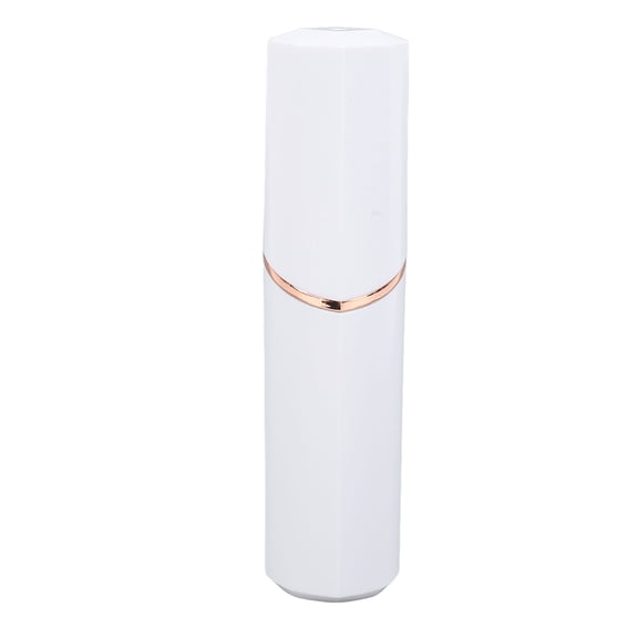 NFTIGB Facial Hair Remover Compact Travel Portable Electric Facial Epilator with LED Light for Men Women, Professional Upper Lip Chin Peach Fuzz Trimmer Razor (5.51 x 2.76 inches / 14.0 x 7.0 cm)
