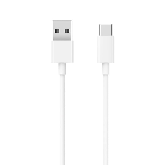 NFTIGB Fast Charging USB-C to USB-A Data Cable, 39.37 Inches / 100 cm, Premium TPE Material for Rapid Sync and Powering Compatible Devices, White, 1-Pack Essential Tech Accessory