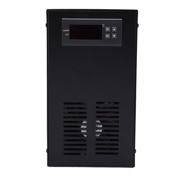 NFTIGB Fast Cooling Effective Water Cooler Quiet Fish Tank Chiller for Aquarium Temp Control Long Durability (11.42 inches / 29 cm)