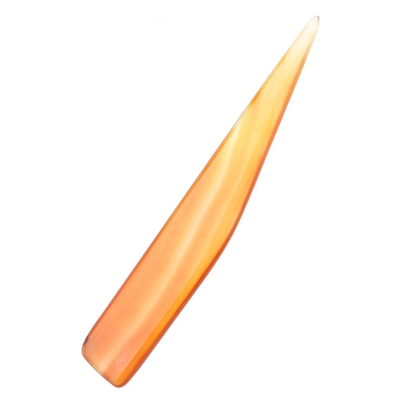 NFTIGB Faux Agate Knife Burnisher Hand Polishing Tool for Gold Silver Copper Jewelry 9cm 3.54inch