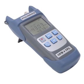 NFTIGB Fiber Optic Power Meter 1MW 7 Wavelength Accurate Optical Tester Network Cable Tool with LED Light for Communication Engineering 1-5km Range Precise Optic Test Equipment (7.87 in / 20.00 cm)