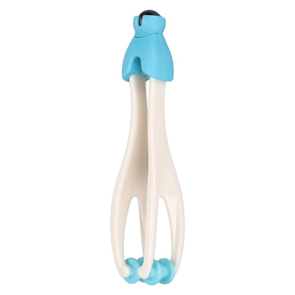 NFTIGB Finger Joint Massager Roller for Stress Relief & Blood Circulation, Hand Acupoint Therapy Massage Tool for Stiffness Pain Relief, Blue (6.5 inches / 16.5 cm)