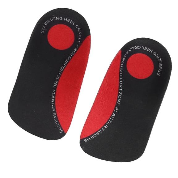 NFTIGB Flat Foot Arch Support Pad Sweat Wicking Relieve Pressure Non Slip Orthotic Arch Support Insoles for Plantar Fasciitis Large (10 inches / 25.4 cm)