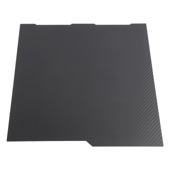 NFTIGB Flexible Build Plate Texture PEI Smooth PET Carbon Fiber Double Side Print Bed 256x268mm (10.1x10.6 inches) 3D Printing Platform for Kobra 3
