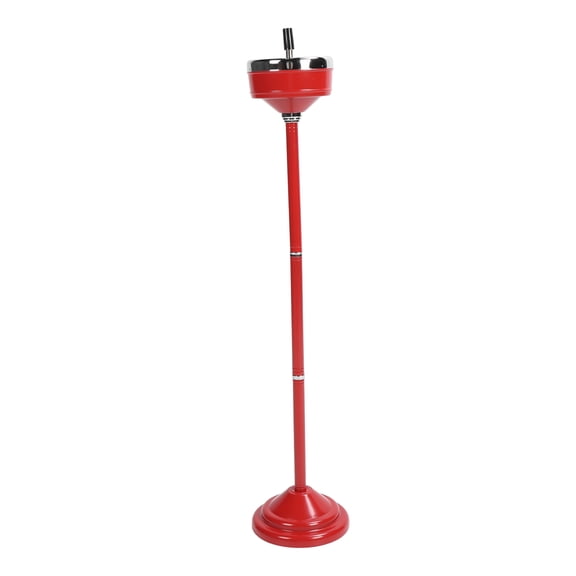 NFTIGB Floor Ashtray Self Cleaning Detachable Adjustable Height Standing Ash Tray with Lid for Restaurant KTV Patio Living Room Red 31.7 inches / 80.5 cm