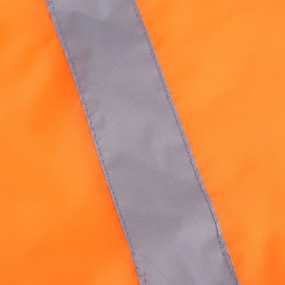 NFTIGB Fluorescent Orange Aviation Windsock 39.37 Inches / 100 cm Waterproof Nylon Wind Measurement Bag with Reflective Strips for Airport Meteorology