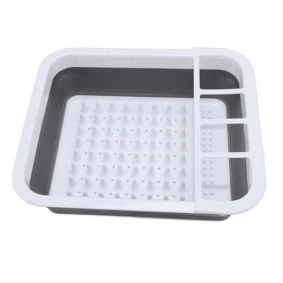 NFTIGB Foldable Dish Drying Rack, 14.2 in / 36 cm Collapsible Dish Drainer Organizer for Kitchen RV
