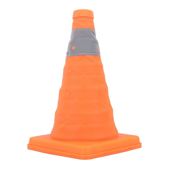 NFTIGB Foldable Traffic Safety Cone 11.8 Inches / 30 cm Height Reflective Telescopic Road Barrier Parking Warning Cone