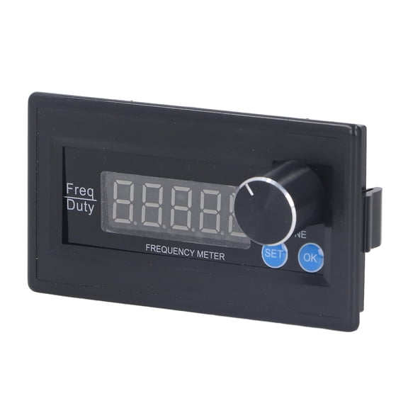 NFTIGB Frequency Generator 150KHz PWM Square Wave Signal Pulse Digital Display Adjustable for Control DC 3.6V-36V 5 Digit High Brightness Motor Counters 150 KHz (3.94 inches / 10.0 cm) Black