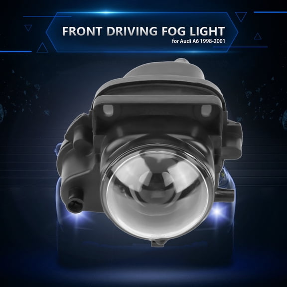 NFTIGB Front Left Driver Side Driving Fog Light Lamp for Audi A6 1998-2001 4B0 941 699A Direct Replacement Premium Aftermarket Part 6.30 inches / 16 cm