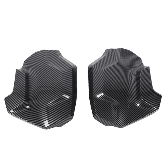 NFTIGB Front Radiator Guard Side Fairing Cover Motorcycle Protector for BMW R1250GS Adventure 2018-2023 Carbon Fiber Pattern ABS (18.11 in / 46 cm)
