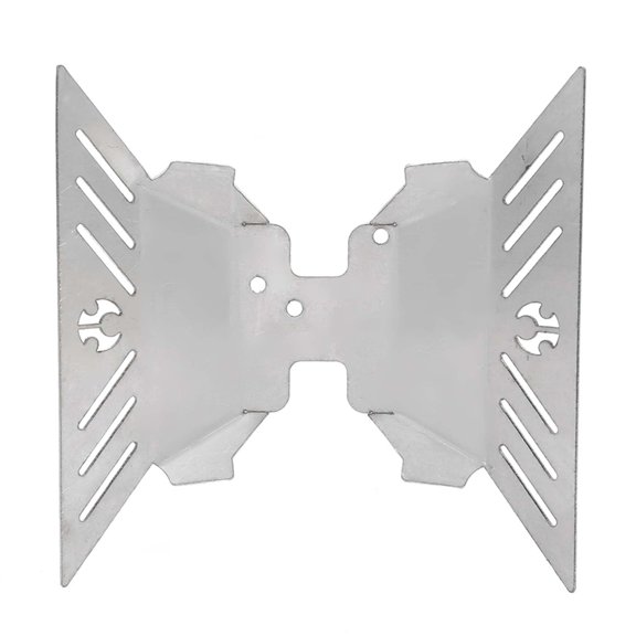 NFTIGB Front and Rear Axles Chassis Guard Protection Plate Fit for Axial Capra AXI232006 RC Car Parts Upgrade Set (5.4x5.2 inches / 136x133 mm)