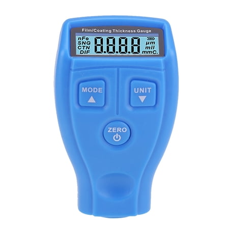 NFTIGB GM200 Coating Thickness Gauge LCD Digital Paint Thickness Probe Tester Meter LCD Display Paint Measure Tester Tool Instruments for Automotive Repair and Maintenance, Blue