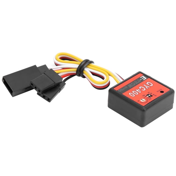 NFTIGB GYC400 Mini RC Gyroscope Module Drift Drive Control for Remote Control Car Model, High Precision Tail Drive Stabilization Accessory for Drifting Vehicles (0.9x0.9x0.4 inches / 2.3x2.3x1 cm)