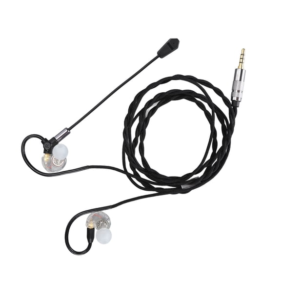 NFTIGB Gaming Earbuds with Microphone, 3.5mm Wired Detachable In-Ear Headset for Mobile Phone, PC, Tablet, Laptop, Nintendo Switch, PS5, PS4, Xbox Series X/S, White (Cable: 3.9 feet / 1.2 m)[cite: 1]