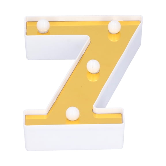NFTIGB Gold Number 7 Sign Lamp LED Decorative Light for Wedding Birthday Party Holiday Event Decor Warm White Illumination Battery Operated Indoor Freestanding Marquee Sign 6.3 in / 16 cm