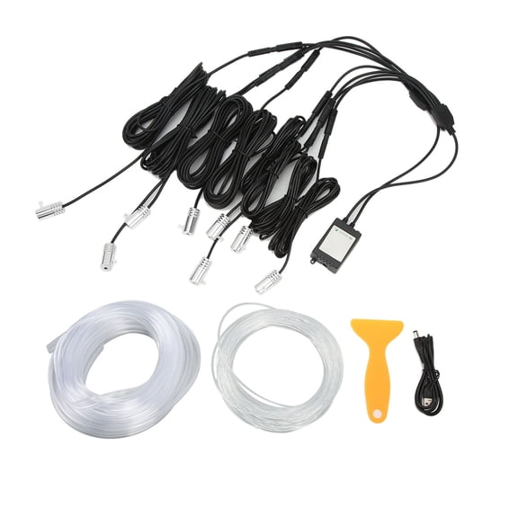 NFTIGB Guide Ambient Light Car LED Lamp APP Remote Controlling Decorative Lamp for Vehicle 10m / 393.7 inches