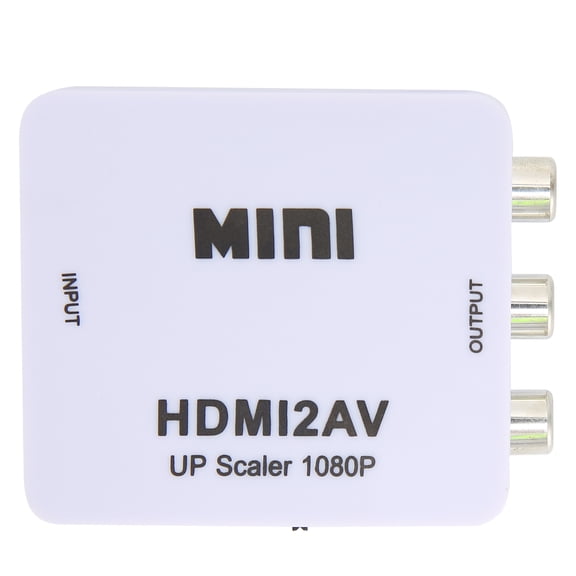 NFTIGB HD Multimedia Interface To AV RCA Splitter Switcher Video Converter Adapter 1080P for TVs